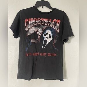 Ghostface Graphic T-Shirt - Black